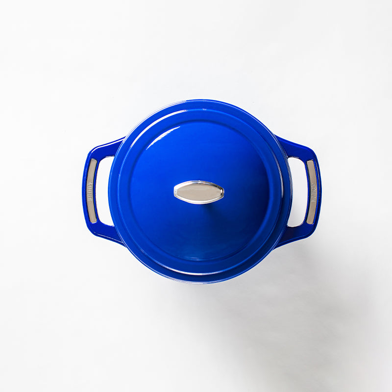 USA Enamel™ 3 Qt. Enameled Cast Iron Dutch Oven, Smooth Sailing