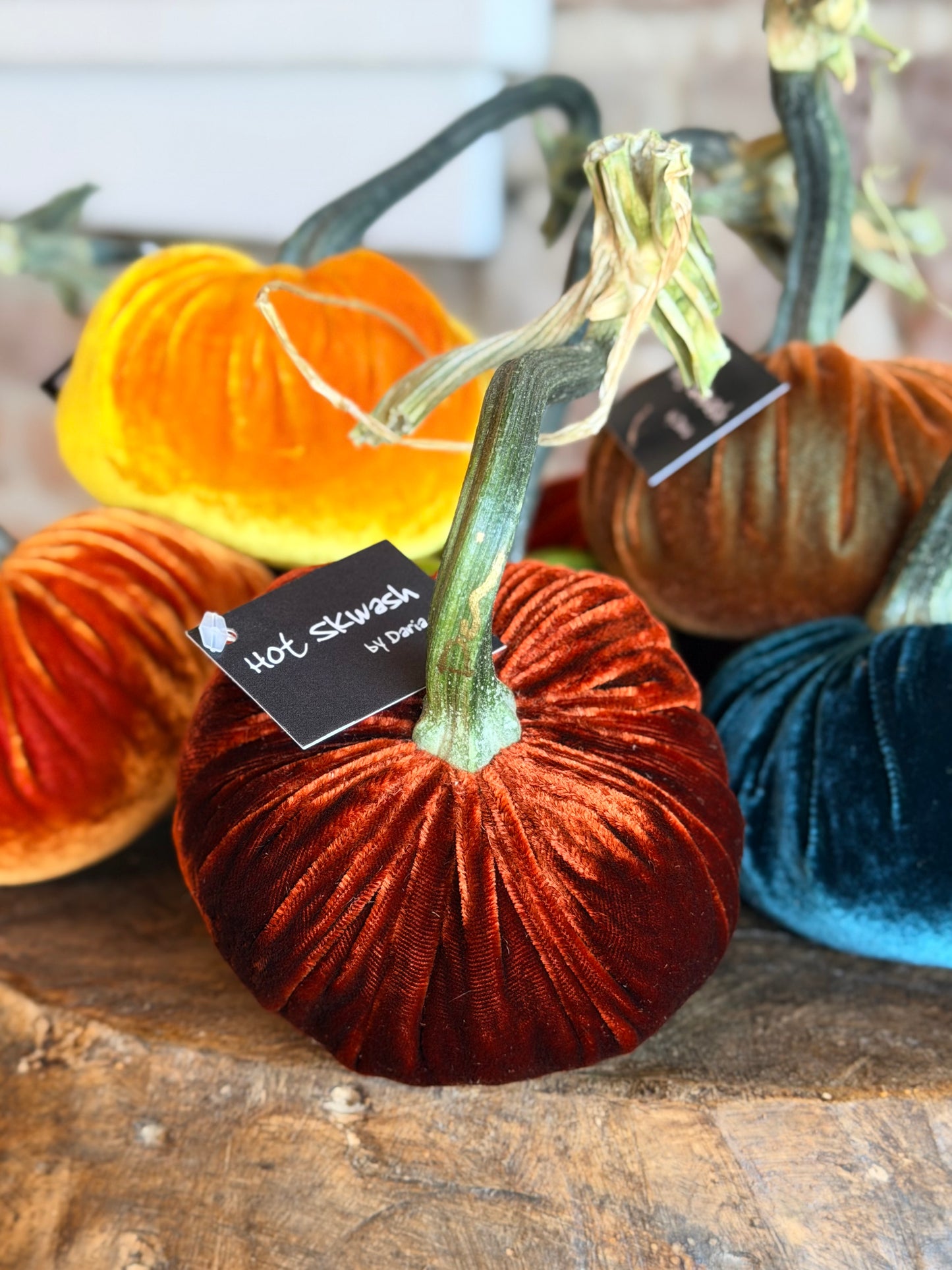 4" Velvet Pumpkin (Silk Options)