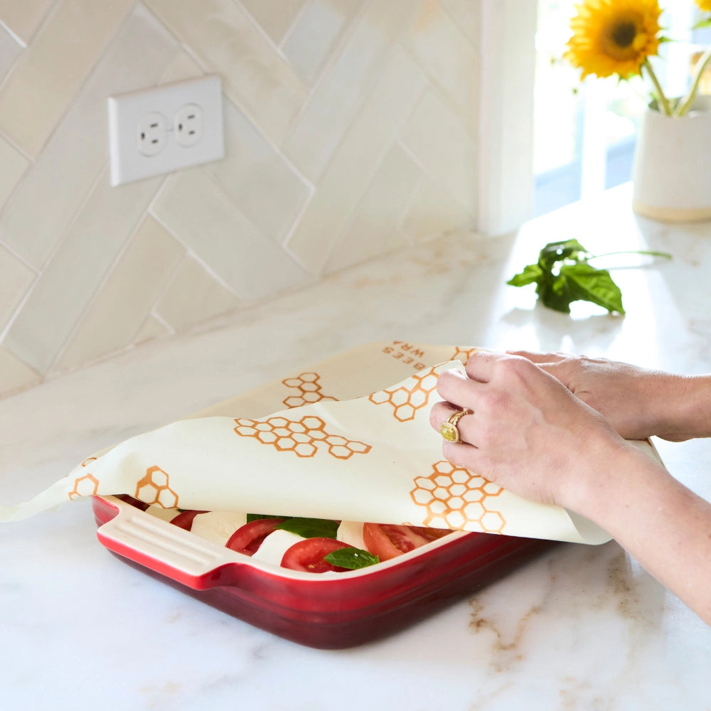 Cut-to-Size Roll- Honeycomb Bee's Wrap