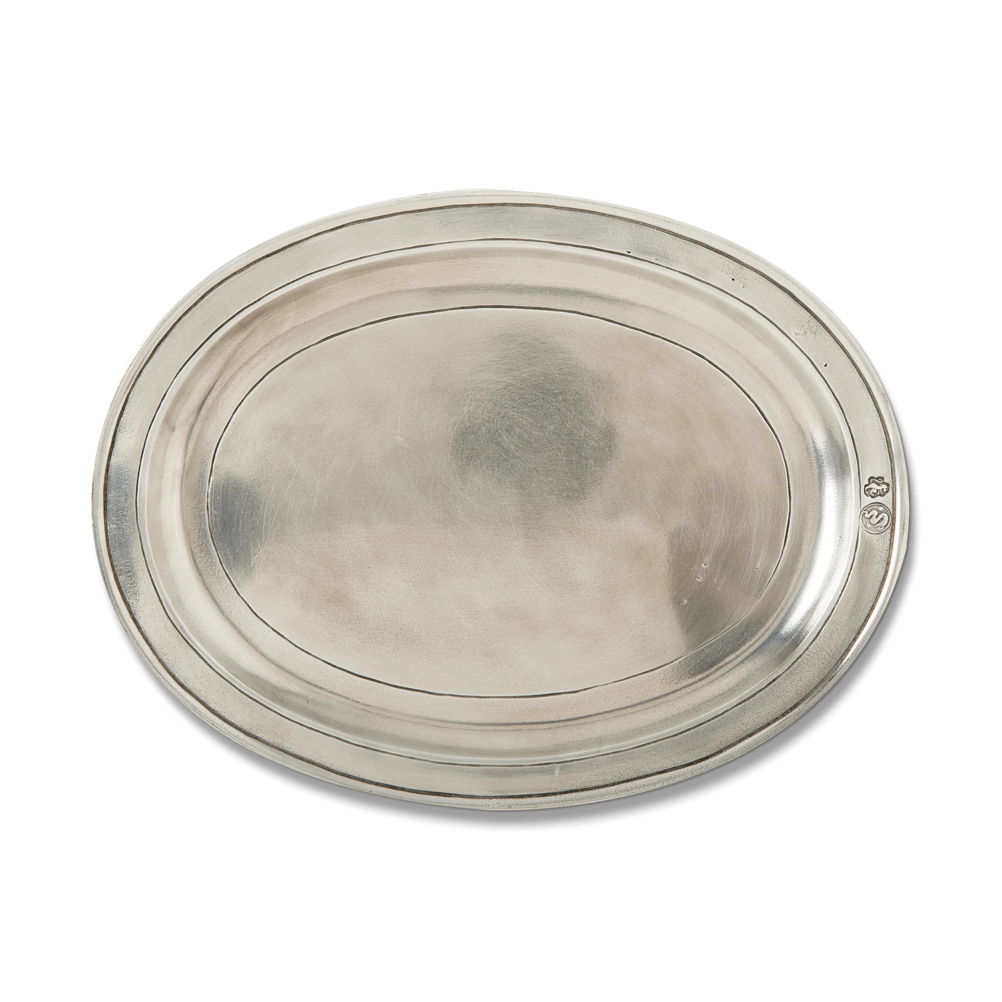 Match - Small Oval Incised Tray