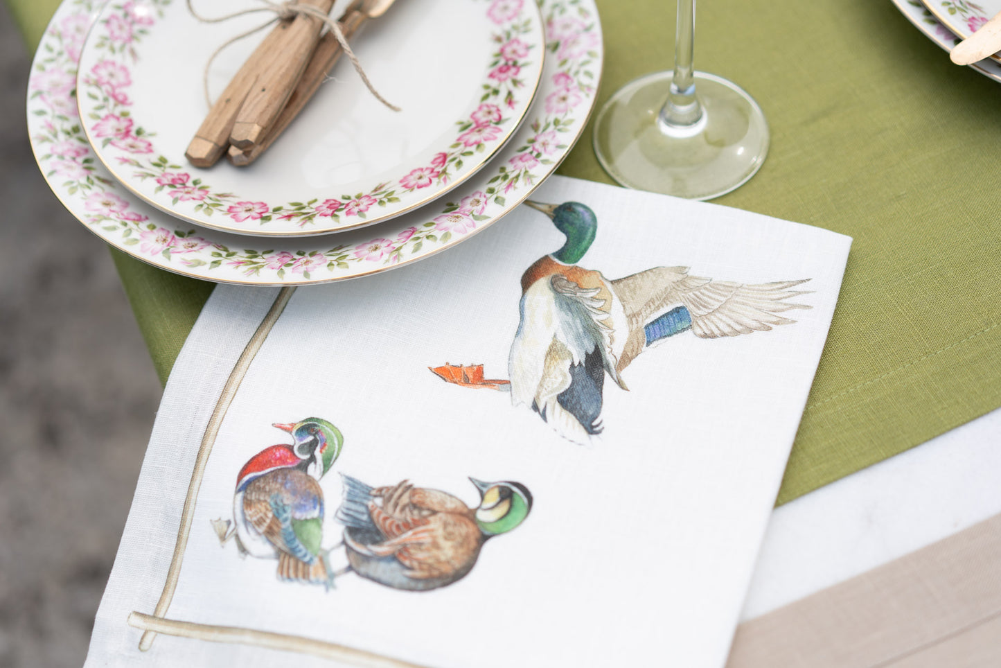 Bird Dinner Napkin