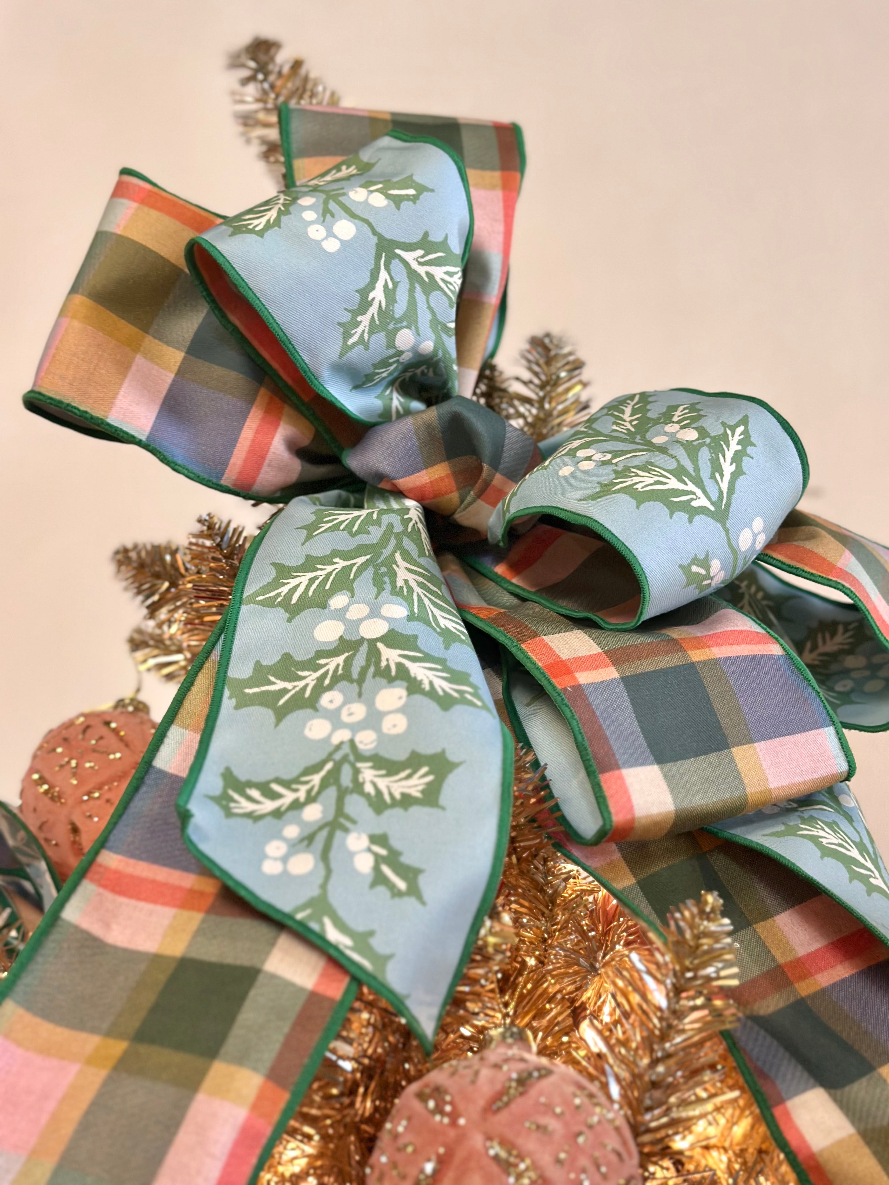 Blues & Holly Plaid