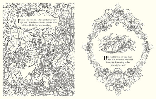 Brambly Hedge Festive Coloring Book