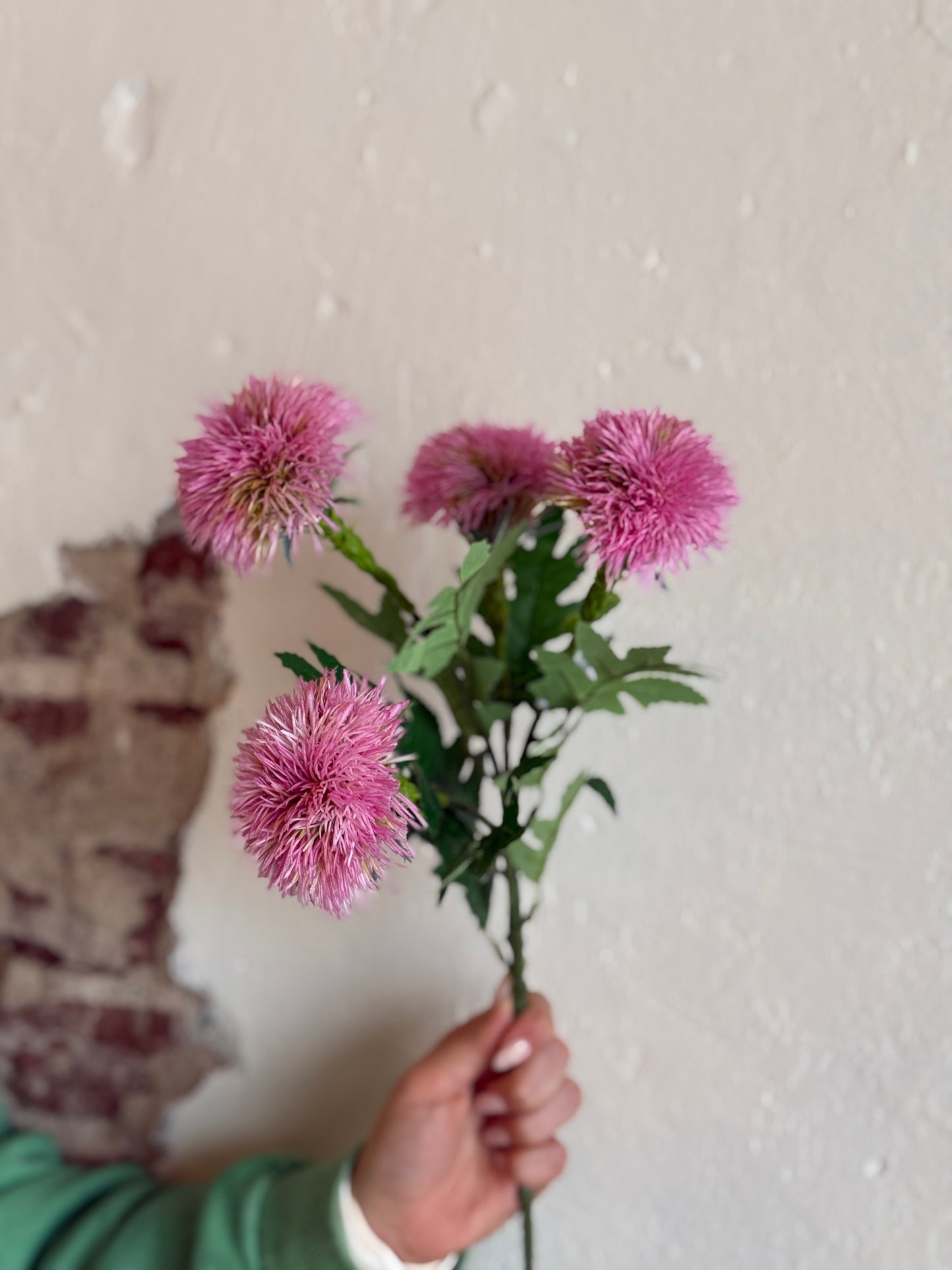 20" SEDUM SPRAY, PURPLE