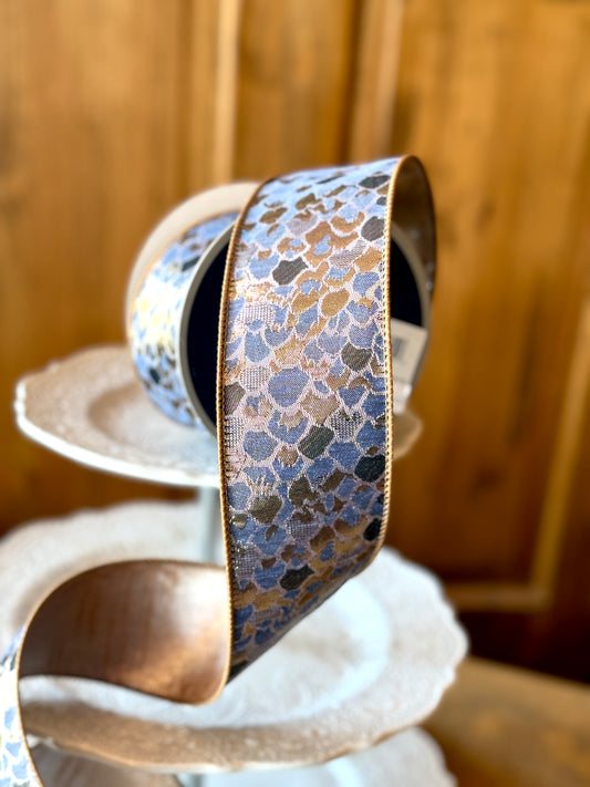 2.5” Florence Ribbon, Bronze, Sold by the yard