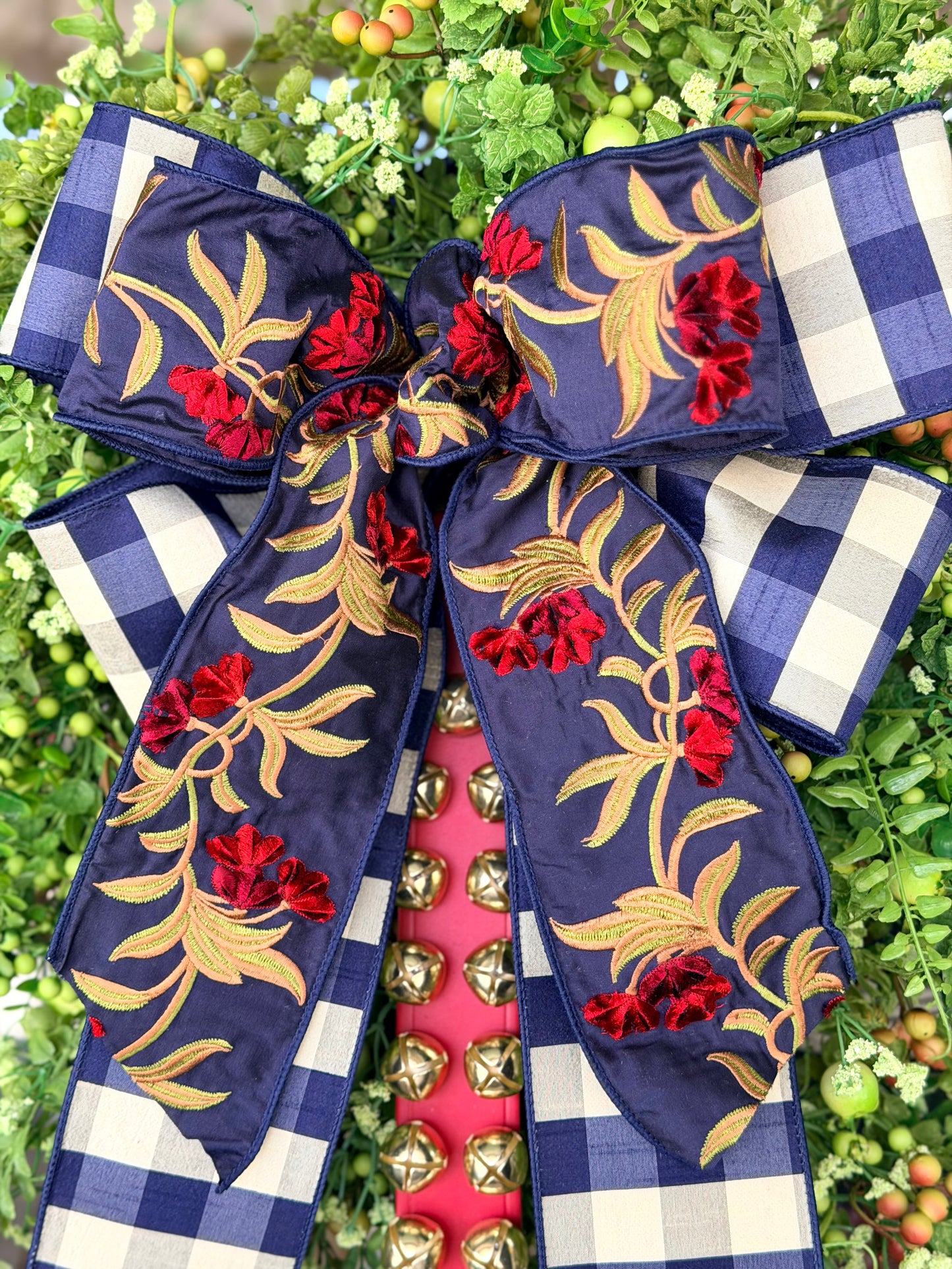 Berries & Bells - Wreath & Bow
