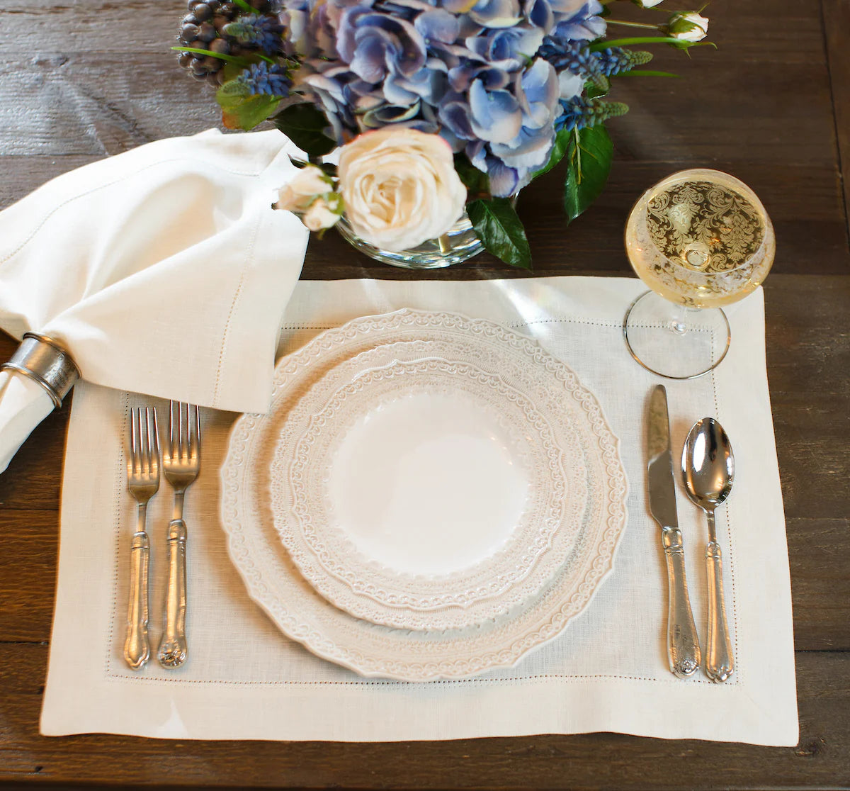 Arte Italica - Finezza Cream Dinner Plate