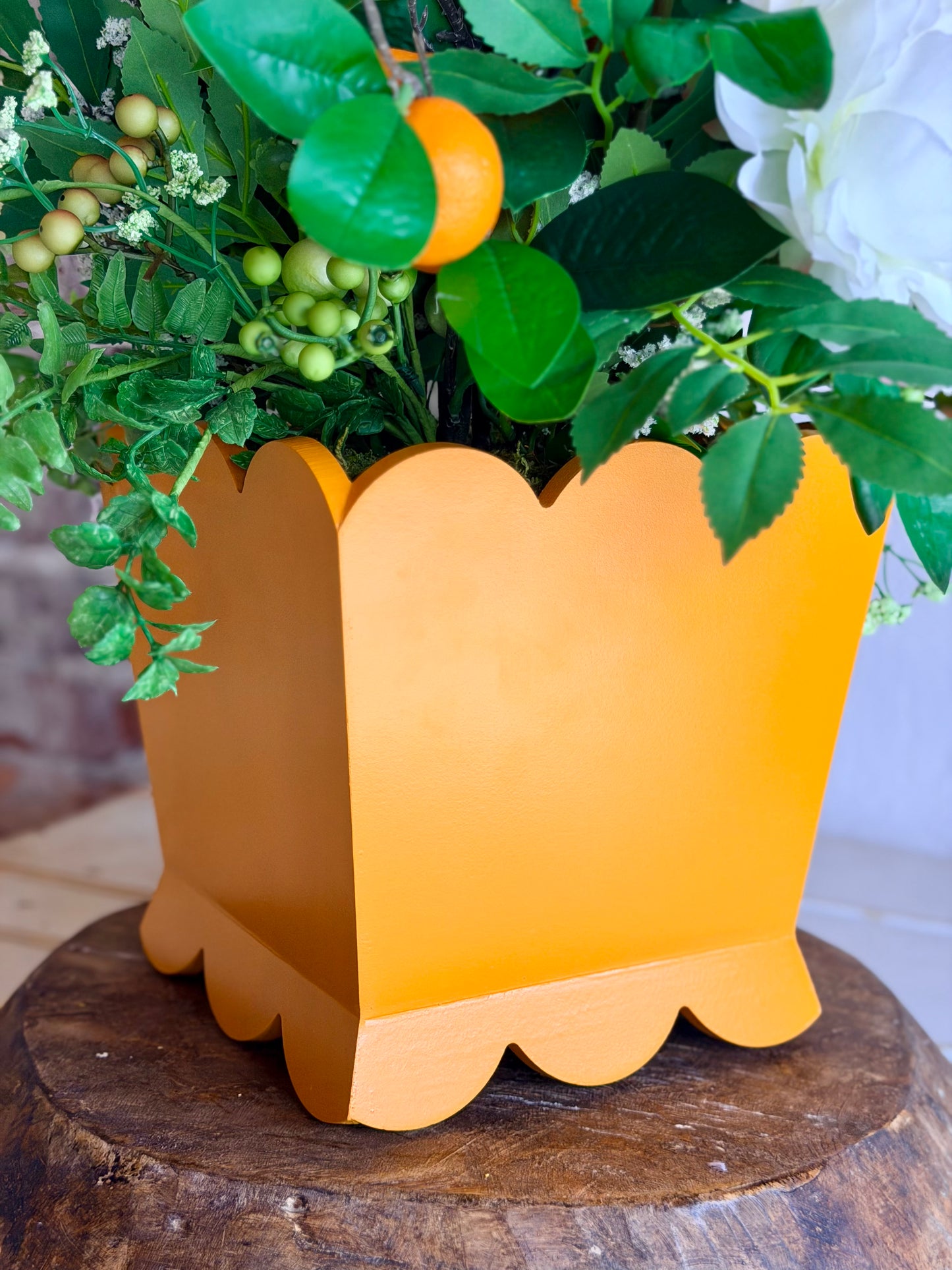Orange and Peonies Arrangement ~ Large
