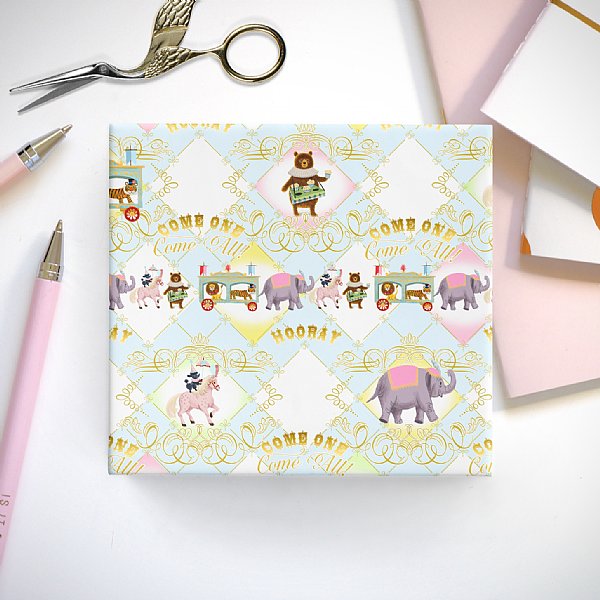 Circus Collection Gift Wrap Sheets