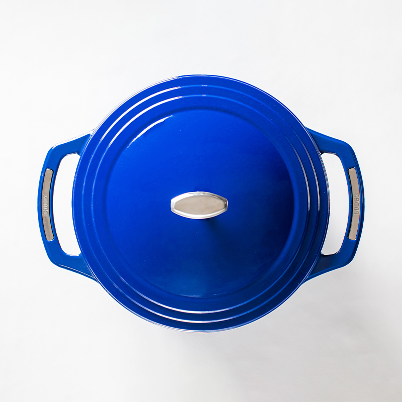 USA Enamel™ 6 Qt. Enameled Cast Iron Dutch Oven, Smooth Sailing