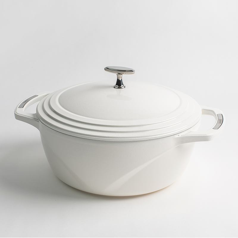 USA Enamel™ 7.5 Qt. Enameled Cast Iron Dutch Oven, Cloud Nine
