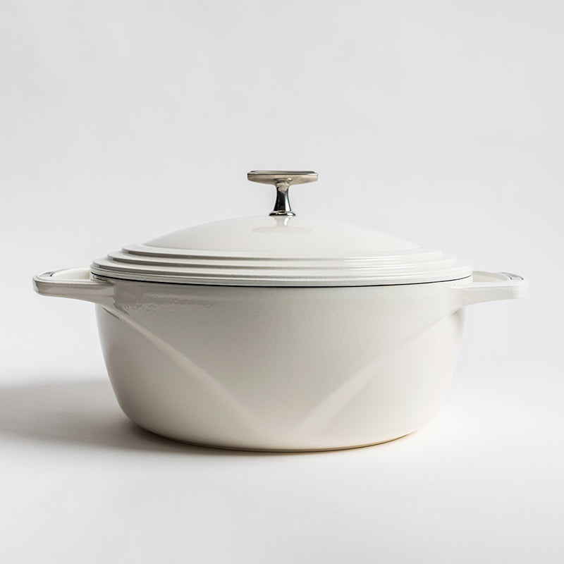 USA Enamel™ 7.5 Qt. Enameled Cast Iron Dutch Oven, Cloud Nine