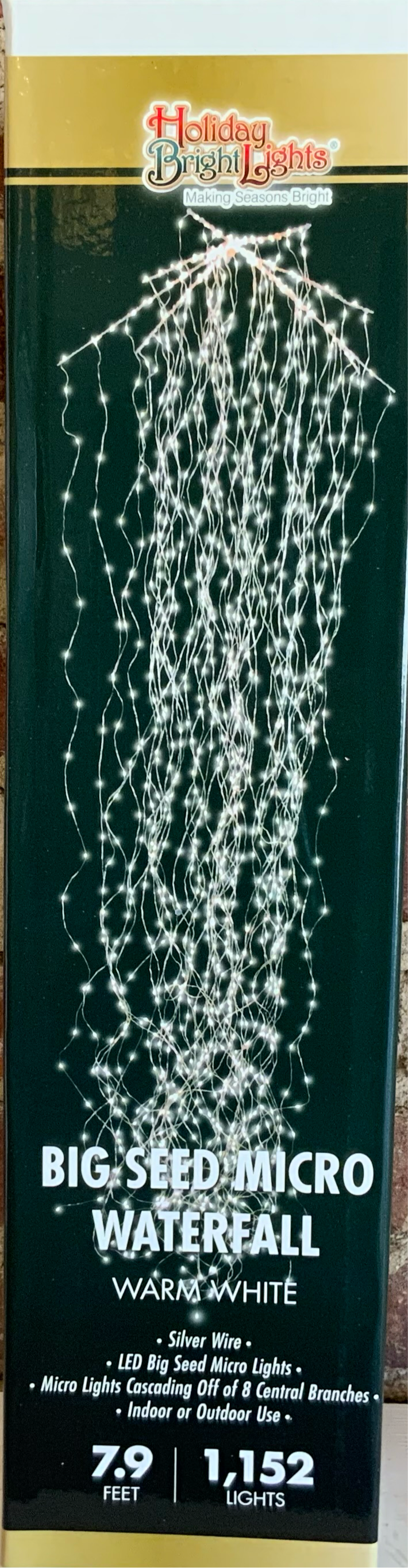 Big Seed Micro Waterfall Warm White