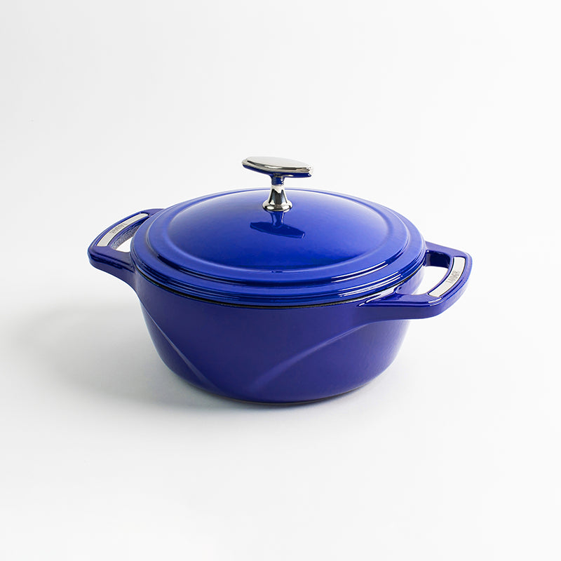 USA Enamel™ 3 Qt. Enameled Cast Iron Dutch Oven, Smooth Sailing