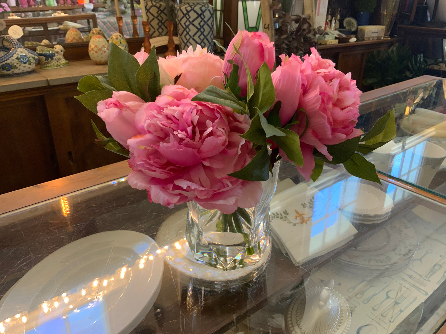 Sarah Bernhardt Peony in Illusion 10”