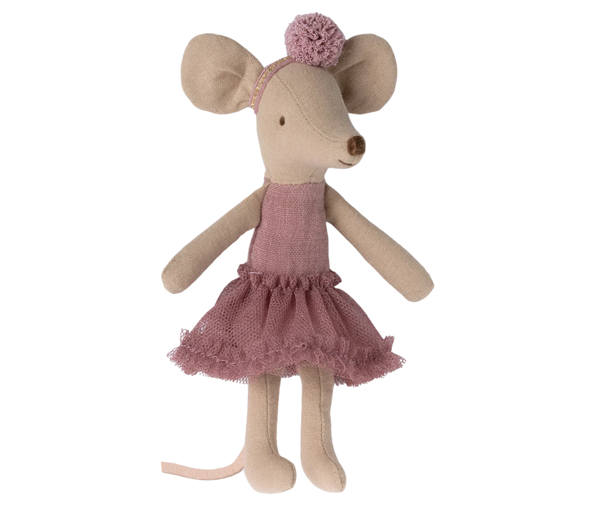 Ballerina Mouse - Big Sister - Heather
