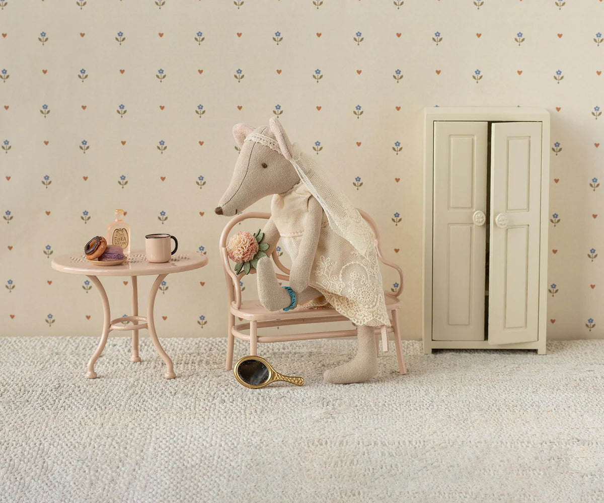 Maileg- Wedding dress, Mum mouse
