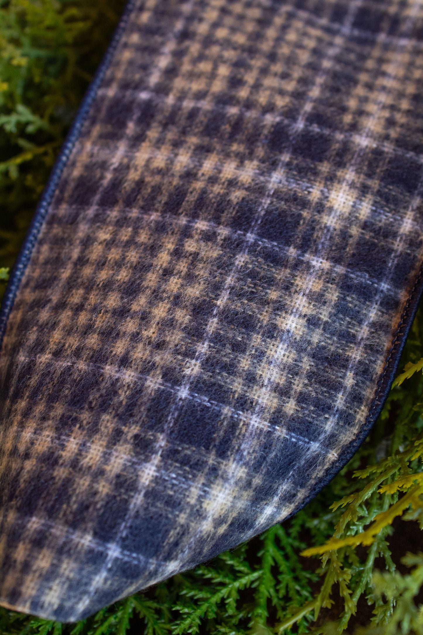 4" Navy Flannel Ribbon