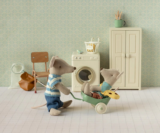 Maileg- Little brother mouse with bag