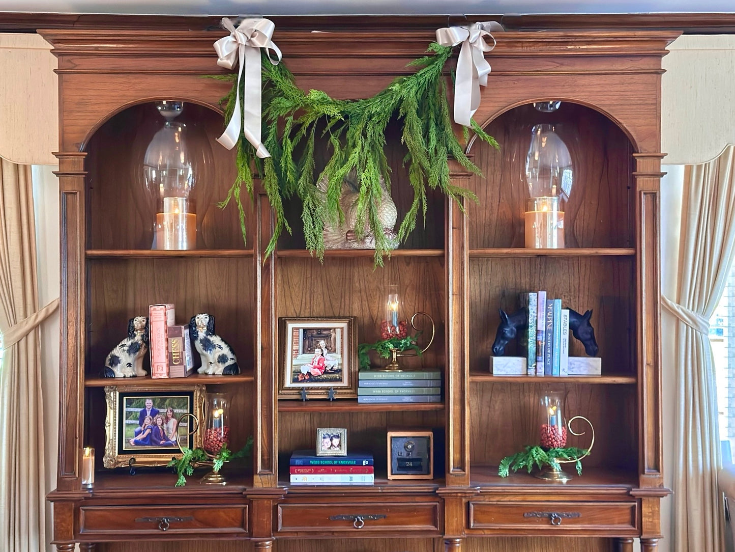 40” NATURAL TOUCH CEDAR DRIPPING GARLAND
