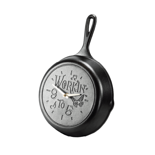 Dolly Parton 9 to 5 Skillet Clock