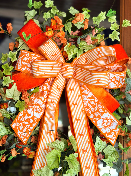 Rocky Top Wreath and Bow