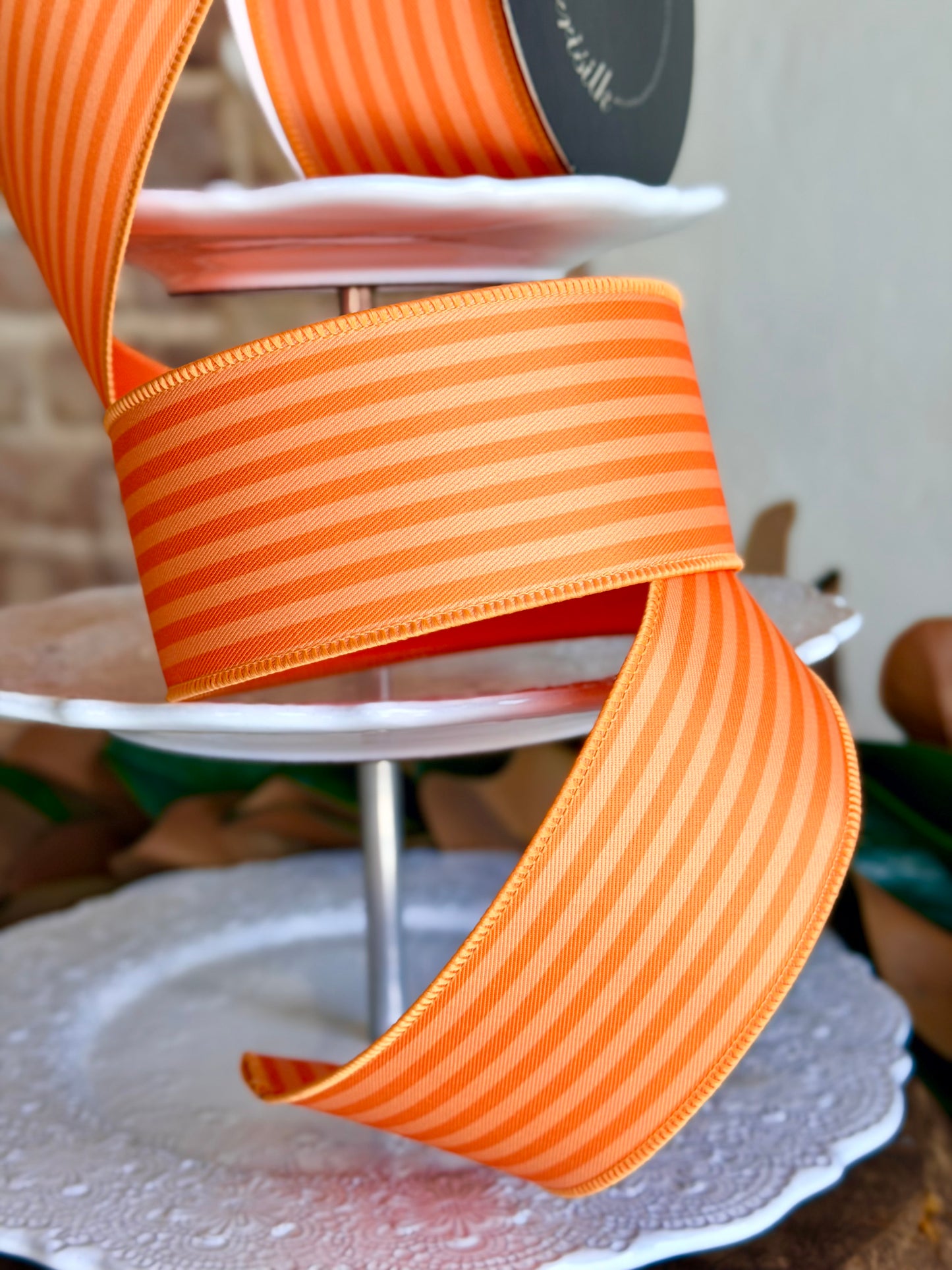 2.5” Monochrome Stripes, Orange