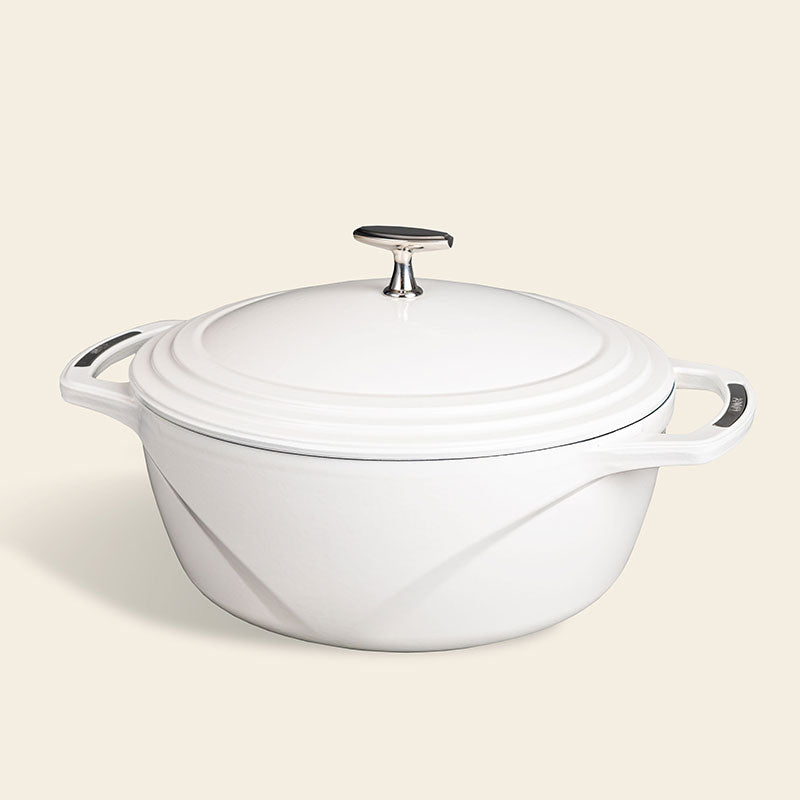 USA Enamel™ 7.5 Qt. Enameled Cast Iron Dutch Oven, Cloud Nine