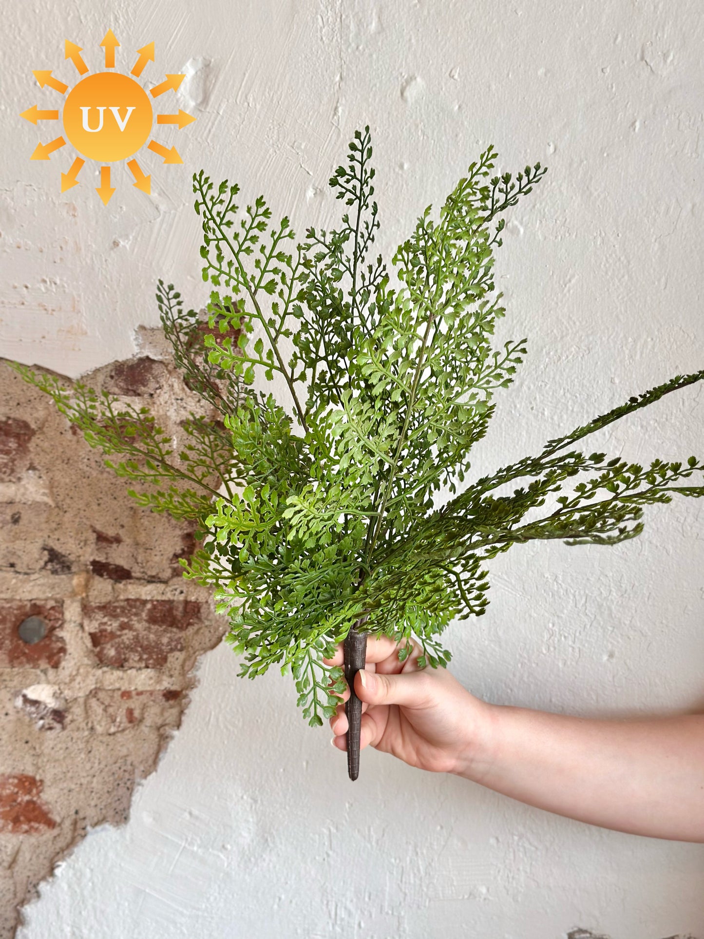 17" Natural Touch Maidenhair Plant