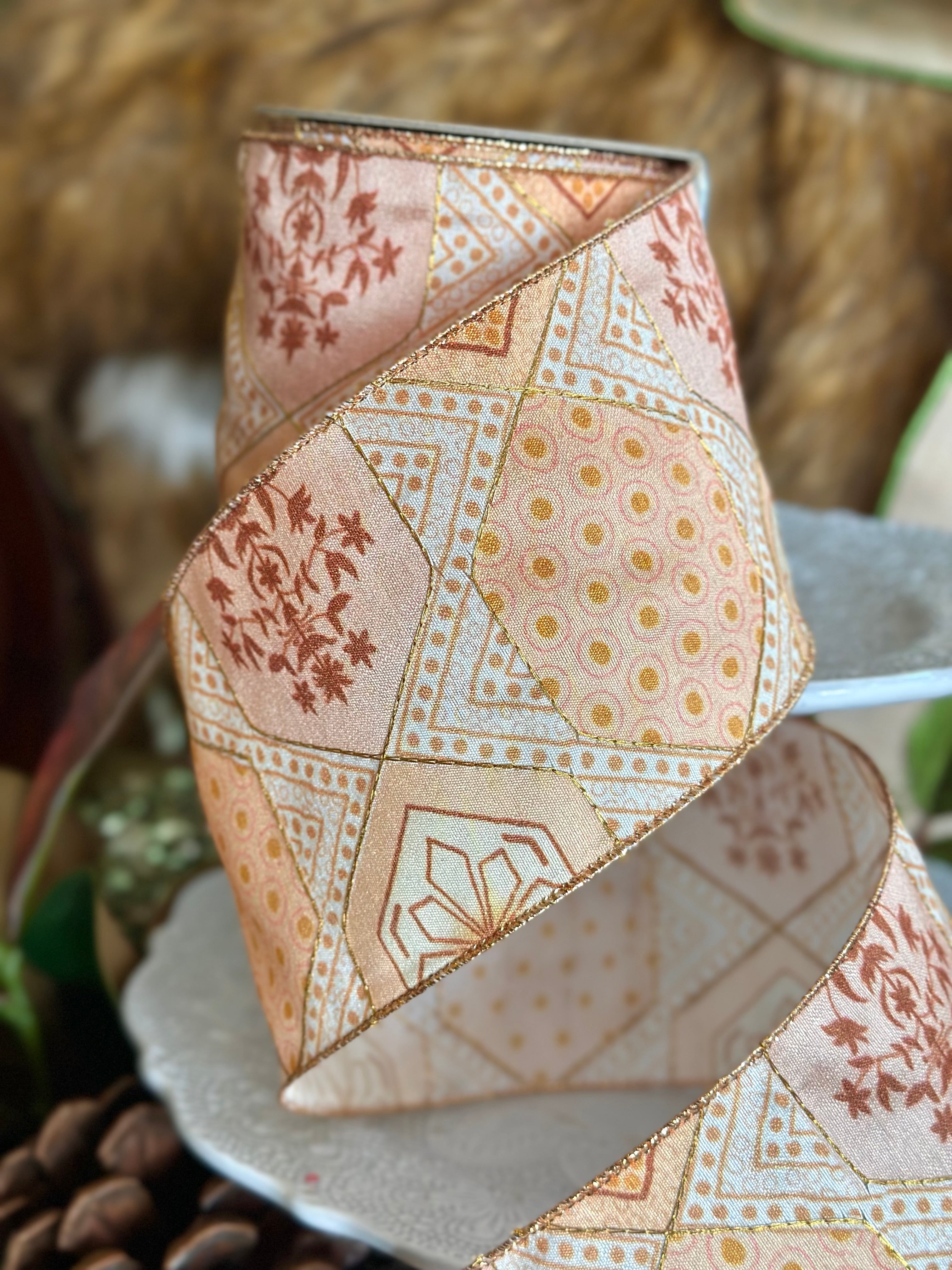 4" Wired embroidery tile