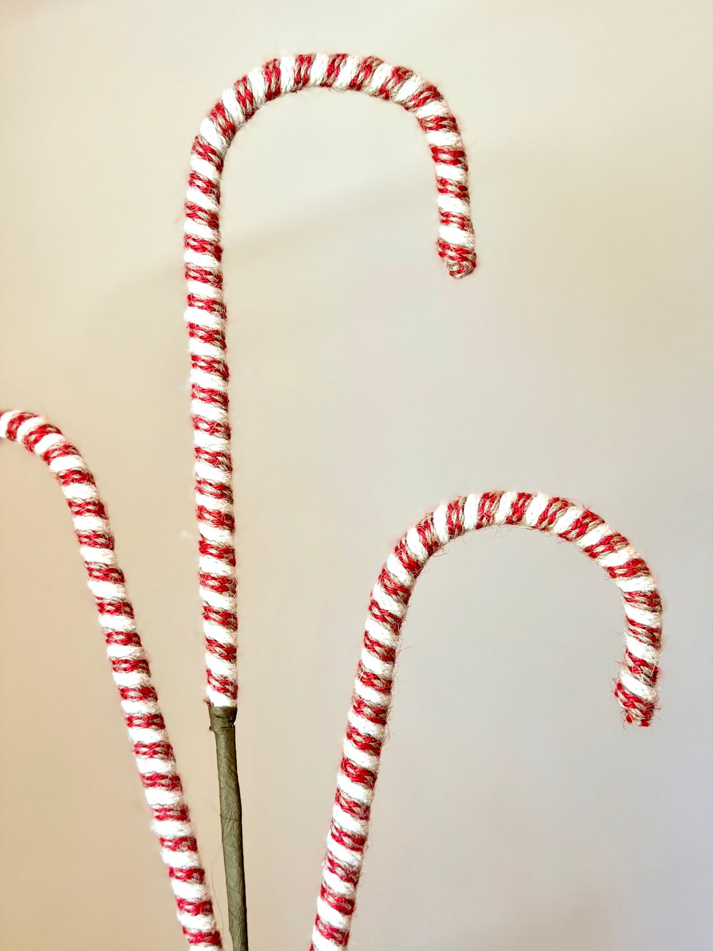 29" COUNTRY STRIPE CANDY CANE X3
