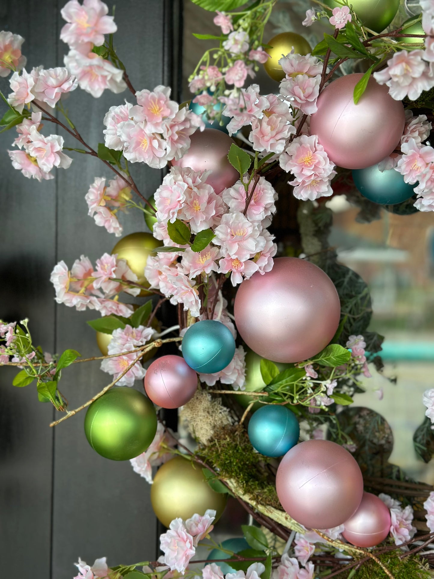 Pastel Pearl & Wild Fairy Floral Wreath