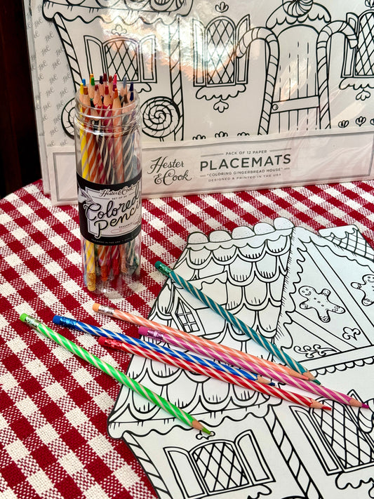 Hester & Cook Colored Pencils - Set of 24