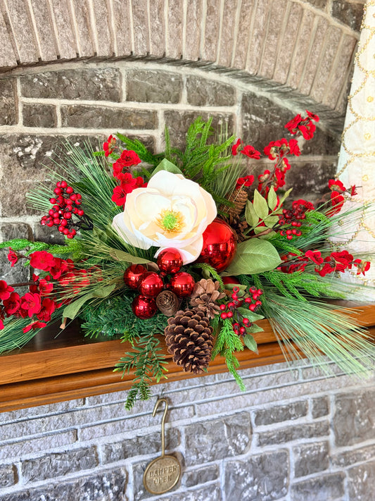 Holiday Blossoms Centerpiece