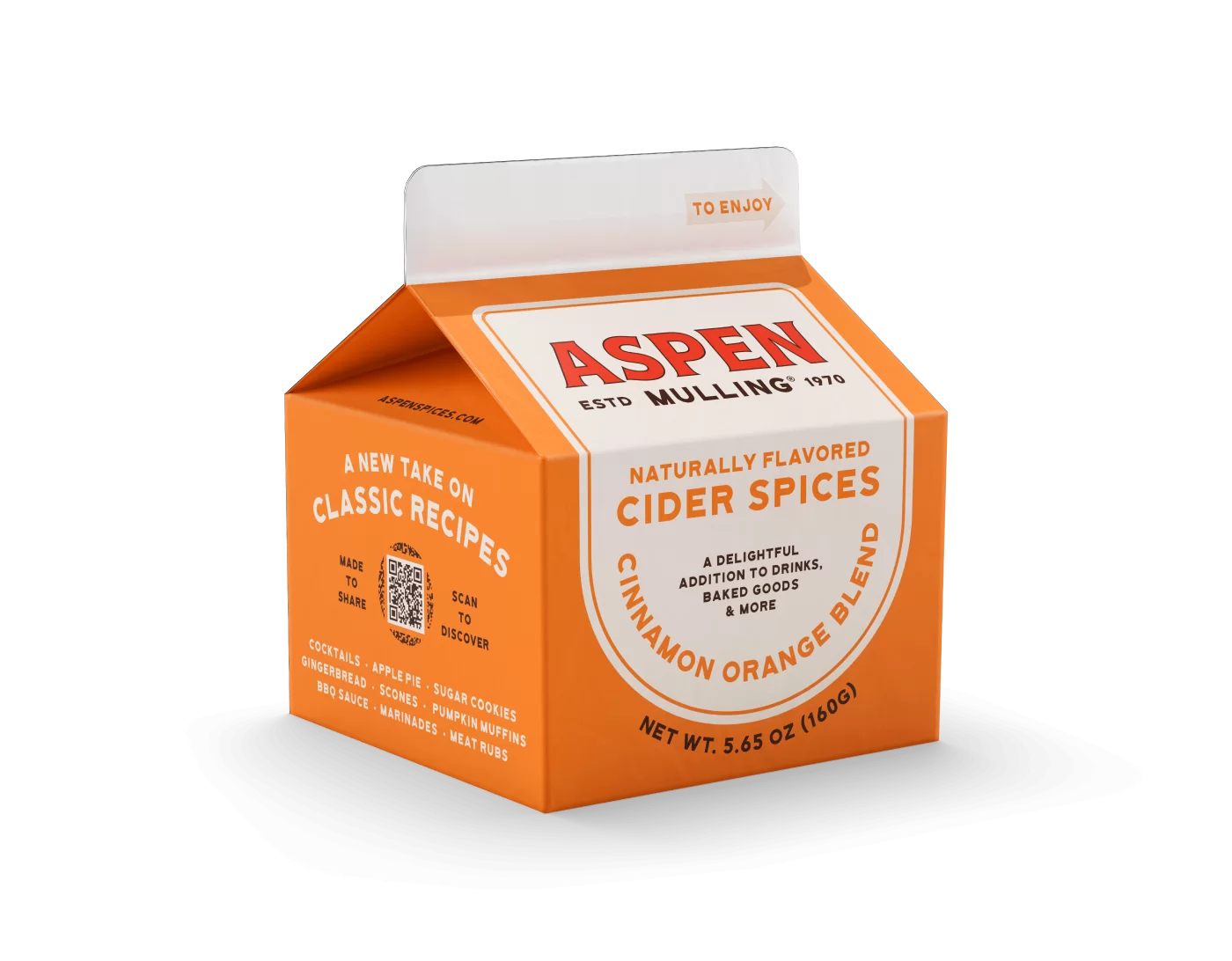 Aspen Mulling Cider Spices Cinnamon Orange Blend