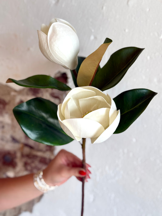 18" MAGNOLIA X2 WITH SEED, NATURAL