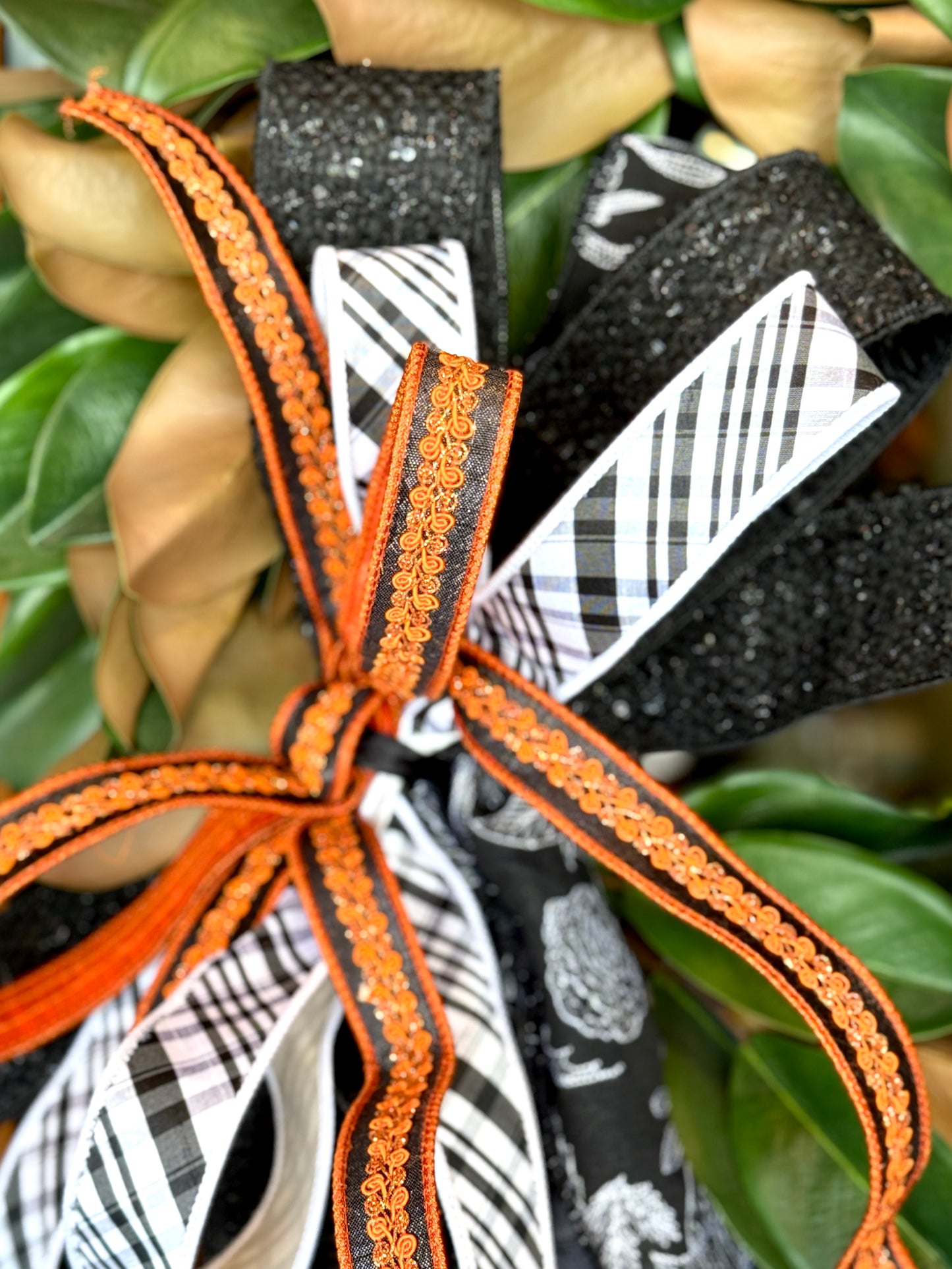 Halloween Night Bow