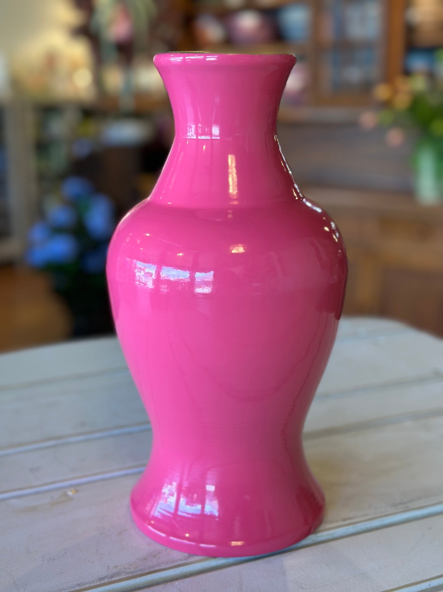 12" PINK VASE