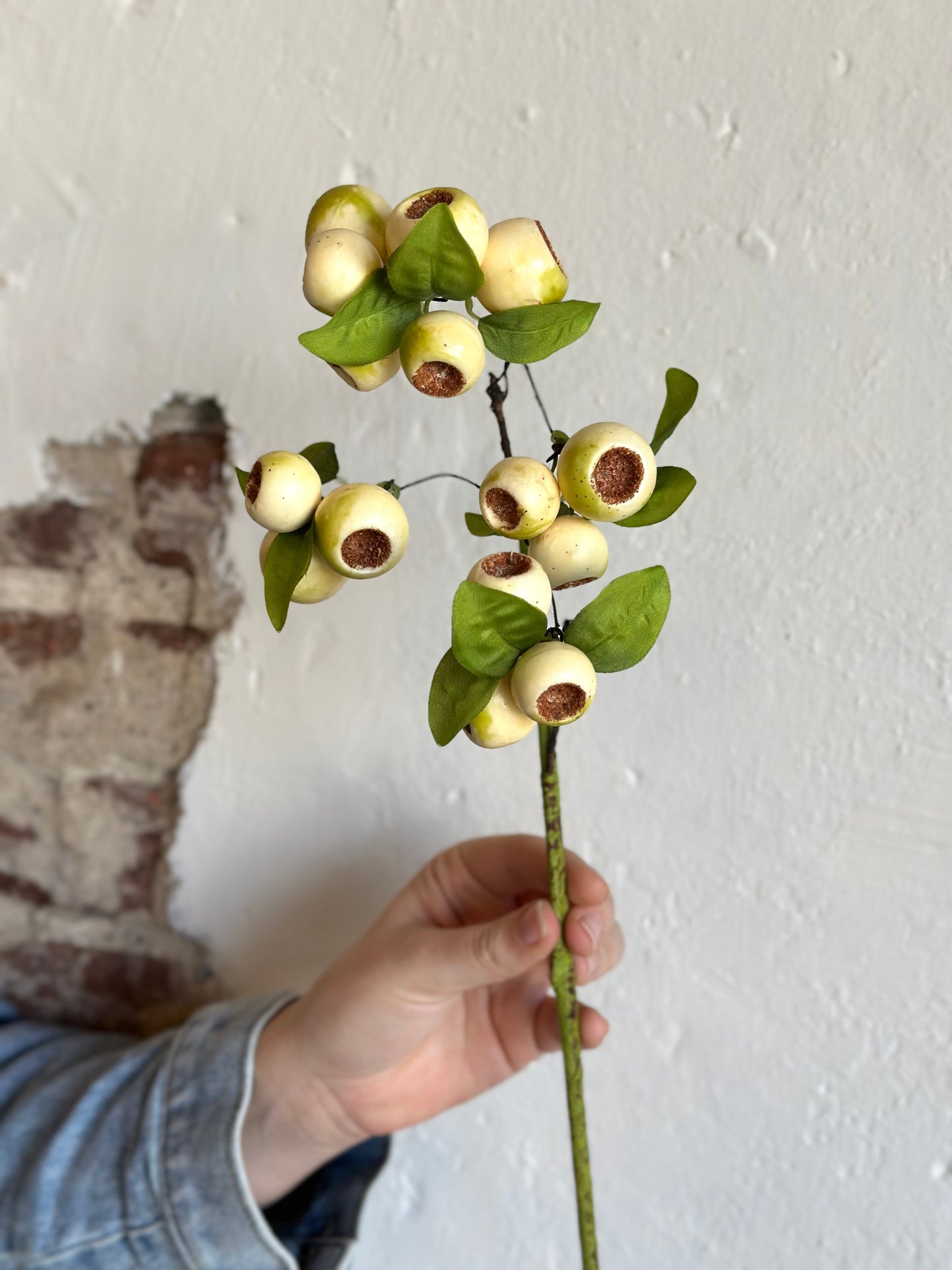 CRATER BERRY PICK 20" CREAM/GREEN