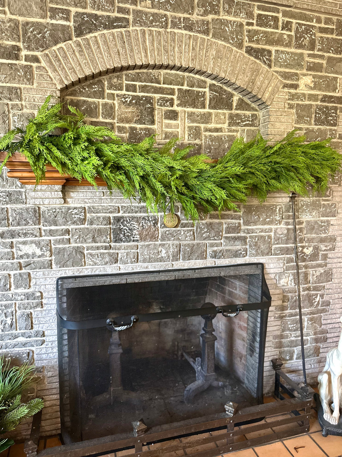 72" NATURAL TOUCH PREMIUM CEDAR GARLAND