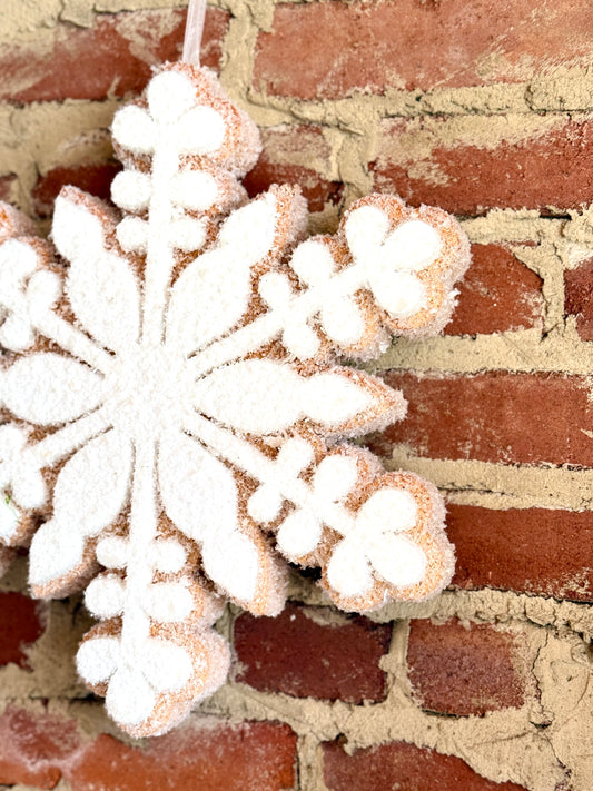 15" FOAM GBREAD SNOWFLAKE