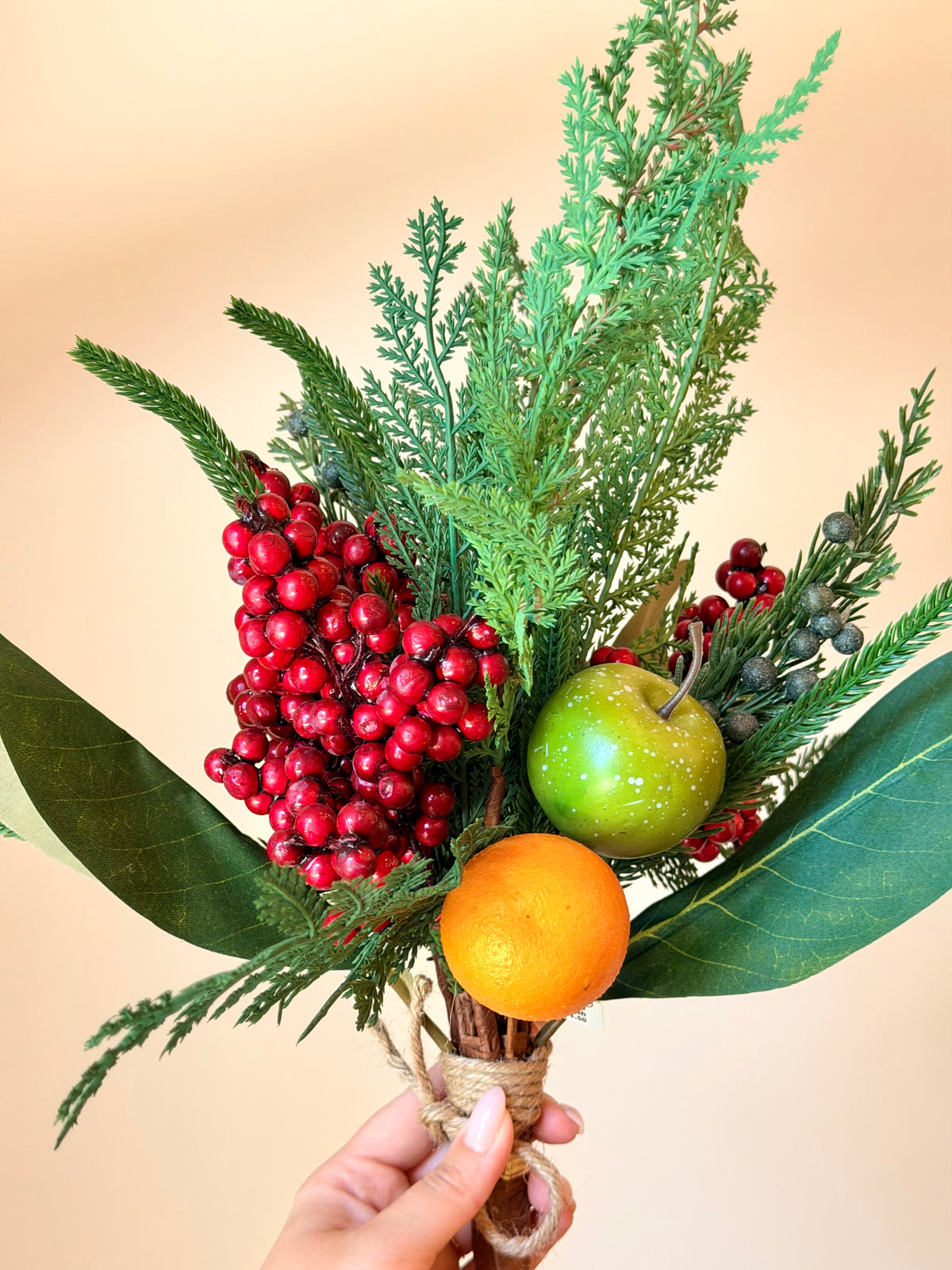18" Fruit and Pine Bush