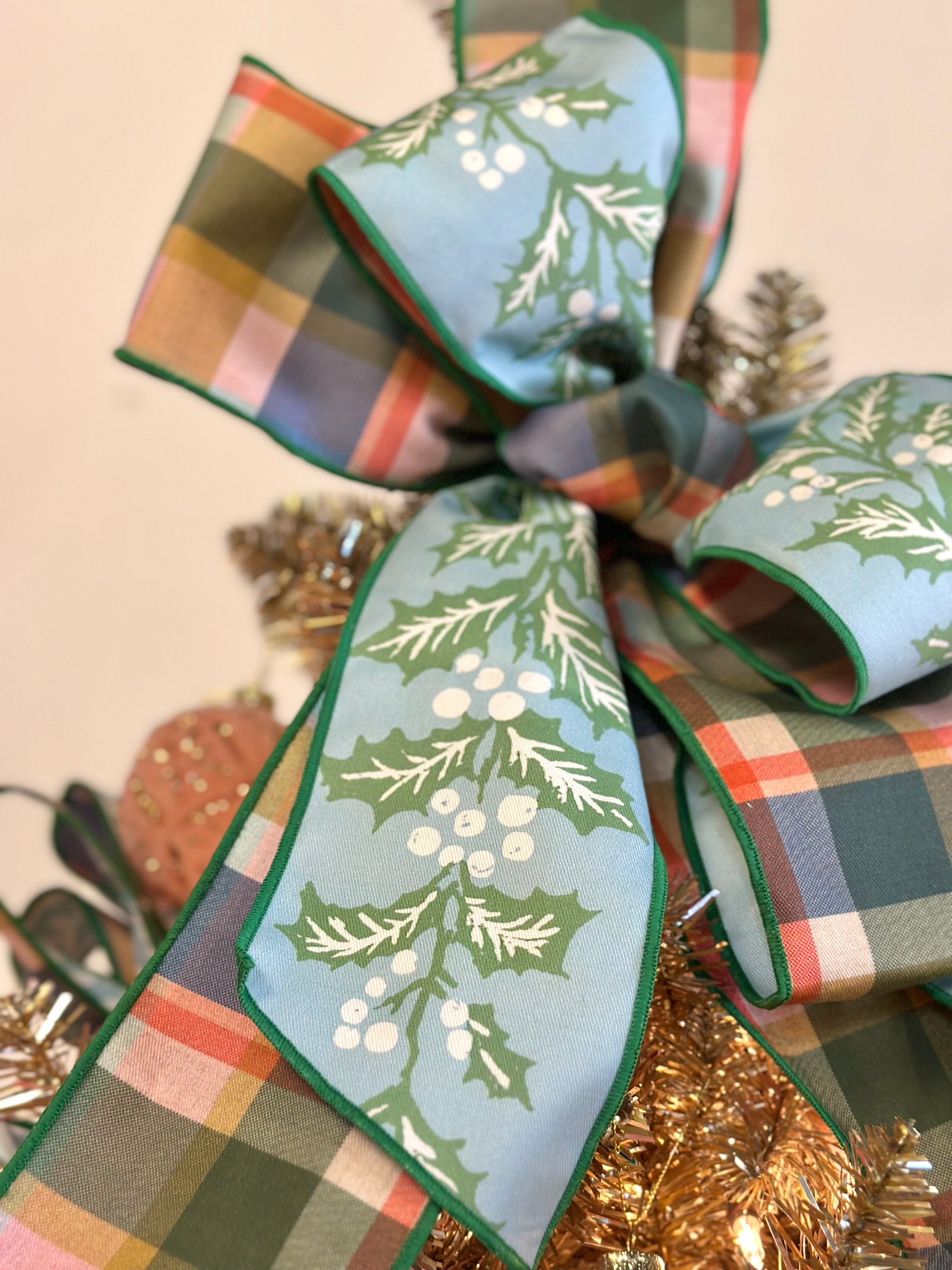 Blues & Holly Plaid