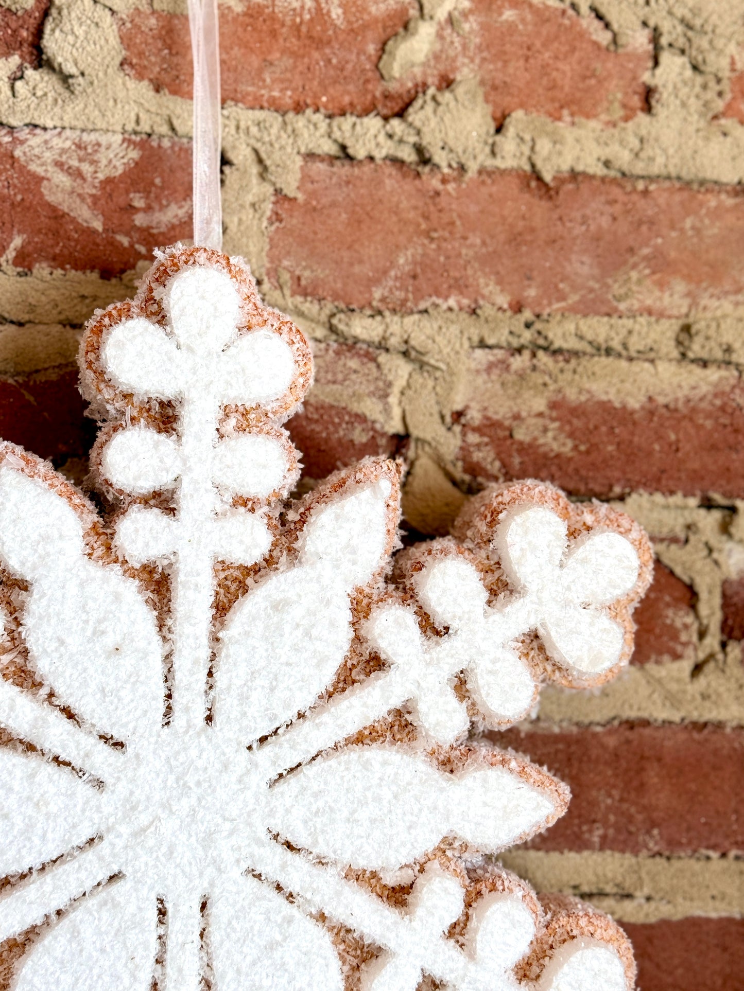 15" FOAM GBREAD SNOWFLAKE