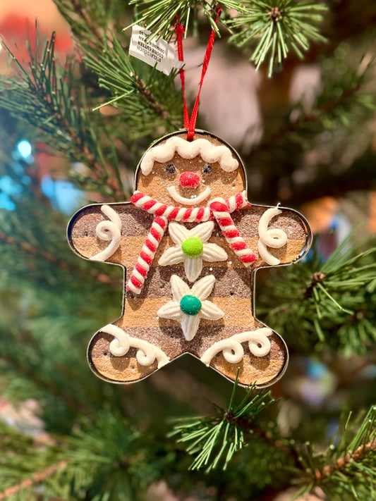 5" CLAY DOUGH COOKIE CUTTER ORNAMENT