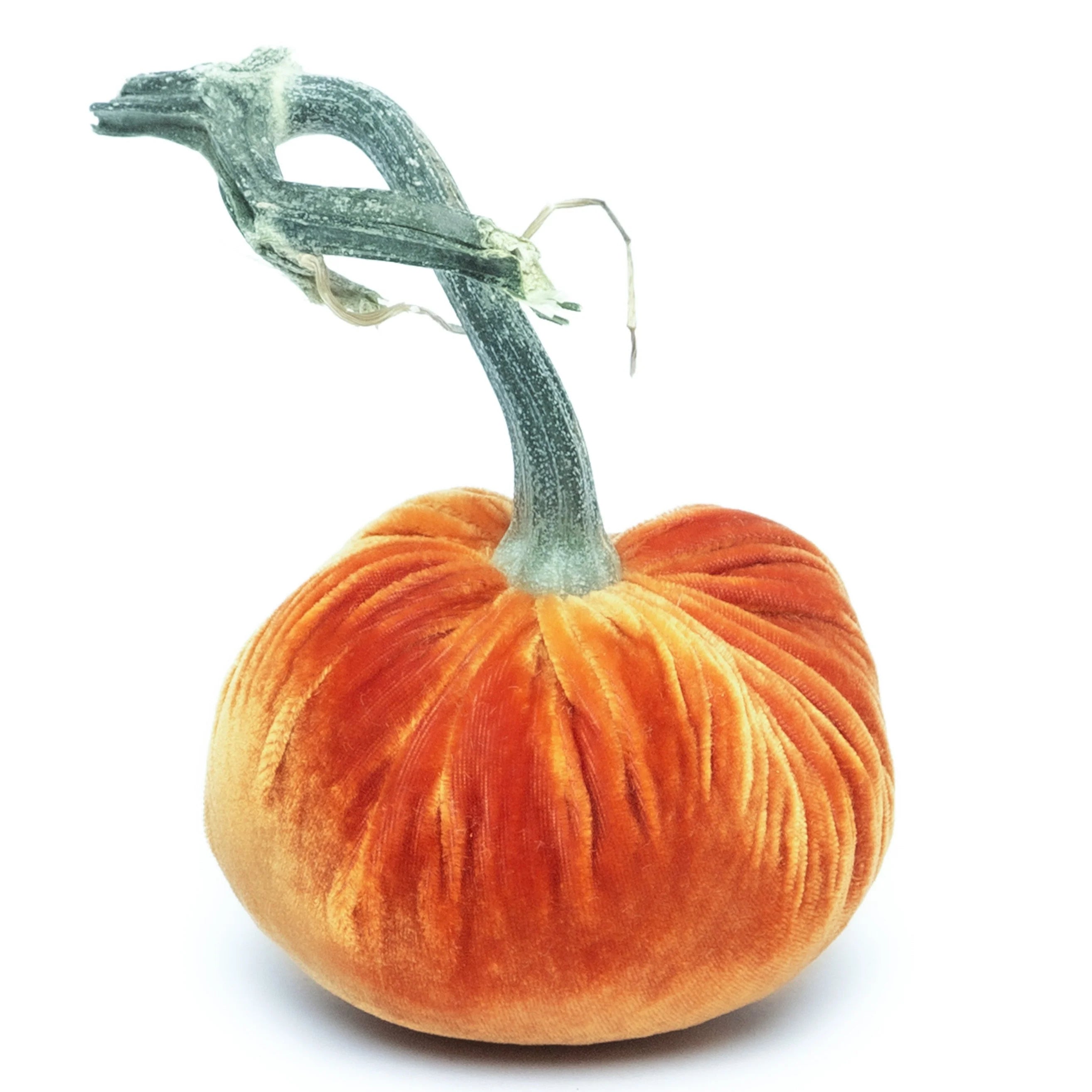 3” Silk Velvet Hot Skwash Pumpkin