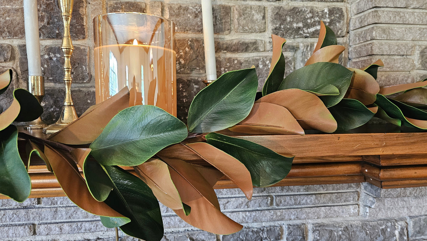 60"L DELUXE MAGNOLIA LEAF GARLAND