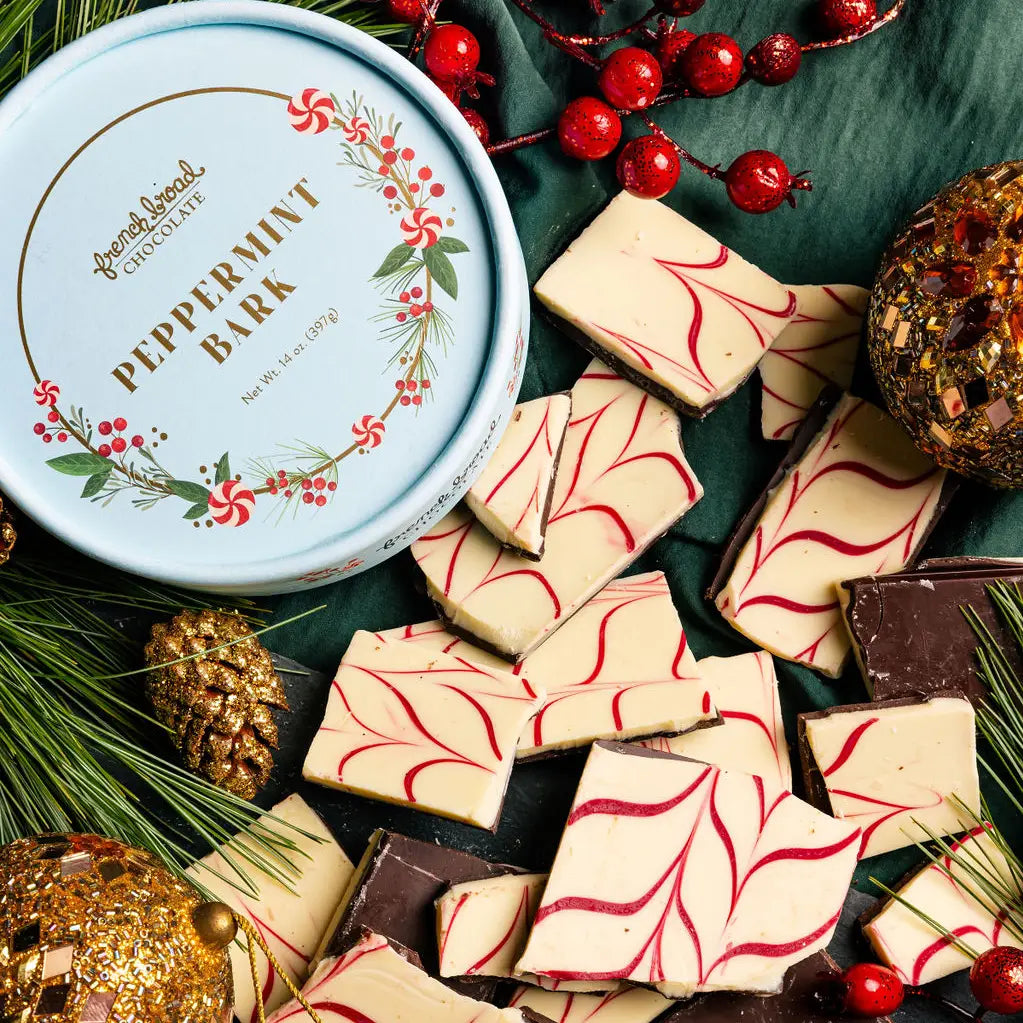 French Broad Chocolate Peppermint Bark