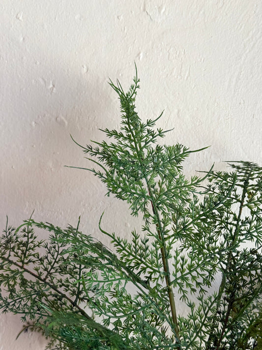 NATURAL TOUCH ASPARAGUS FERN BUSH 20"