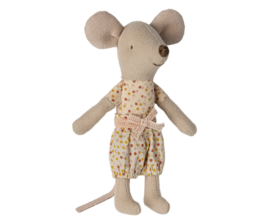 Maileg - Little Sister Mouse in Matchbox